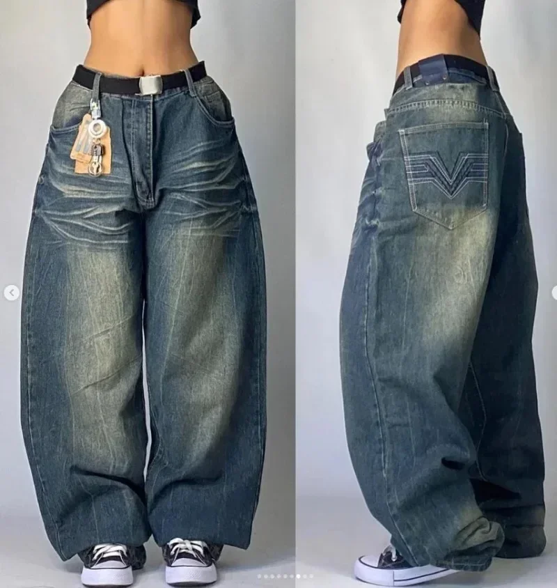 Y2K Gothic Wing Embroidery Pant - Image 6